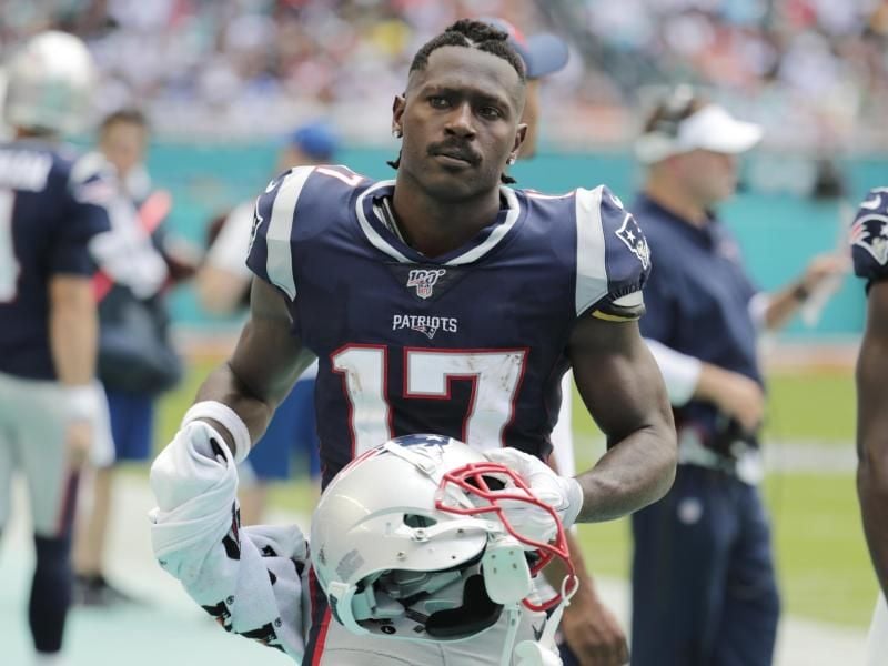 Antonio Brown fiel als Spieler ziemlich häufig negativ auf. Foto: Lynne Sladky/AP/dpa
