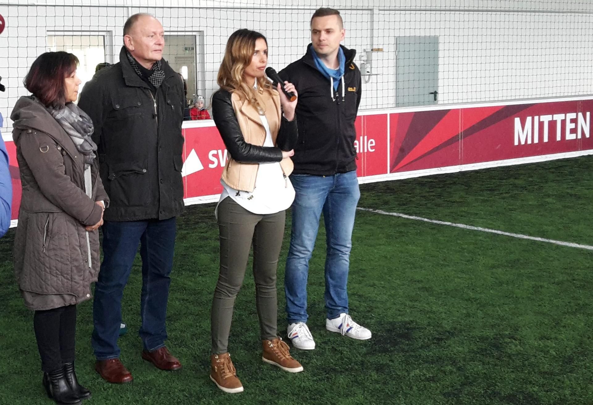 V.l.: Marion und Michael S., Nadja Kirchhoff und Martin Götze.