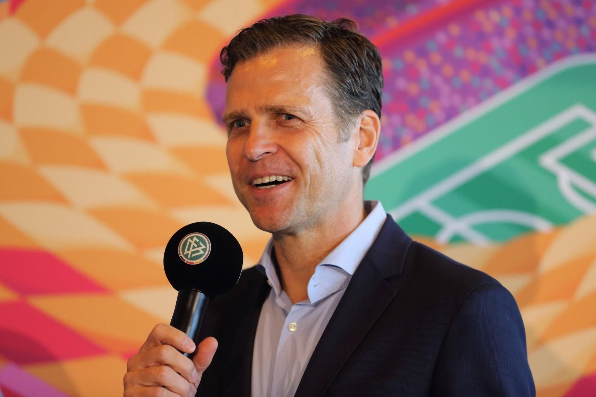 DFB-Direktor Oliver Bierhoff spricht darüber, wie er sich die Zukunft des deutschen Fußballs vorstellt.