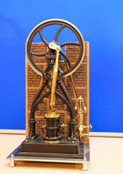Modell der Dampfmaschine von 1868