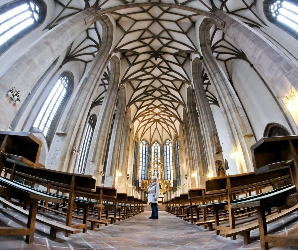 In der Moritzkirche findet am Sonntagnachmittag ein Orgelkonzert statt.