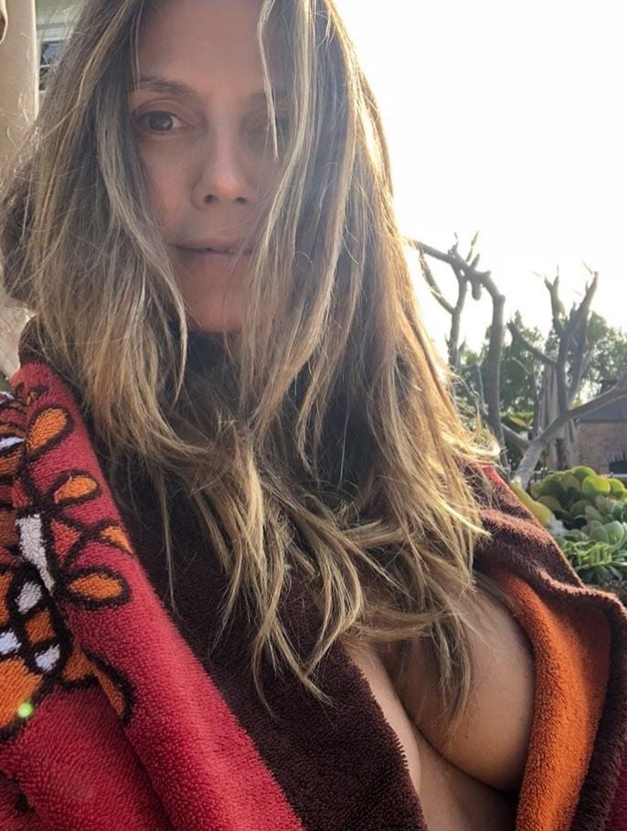 Heidi Klum zeigt sich auf Instagram gerne freizügig.
