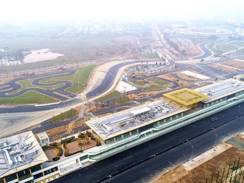 Auf der neuen Formel-1-Rennstrecke in Hanoi wird 2020 nicht gefahren. Foto: Vietnam Grand Prix Corporation/VGPC /dpa
