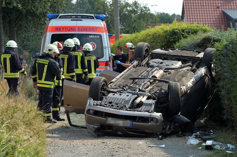 Ein schwerer Unfall ereignete sich am Samstagnachmittag in Winningen.