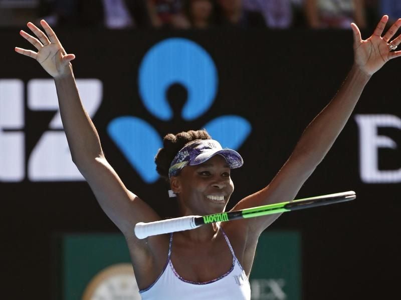 Venus Williams steht nach 14 Jahren wieder im Finale der Australian Open. Foto: Dita Alangkara