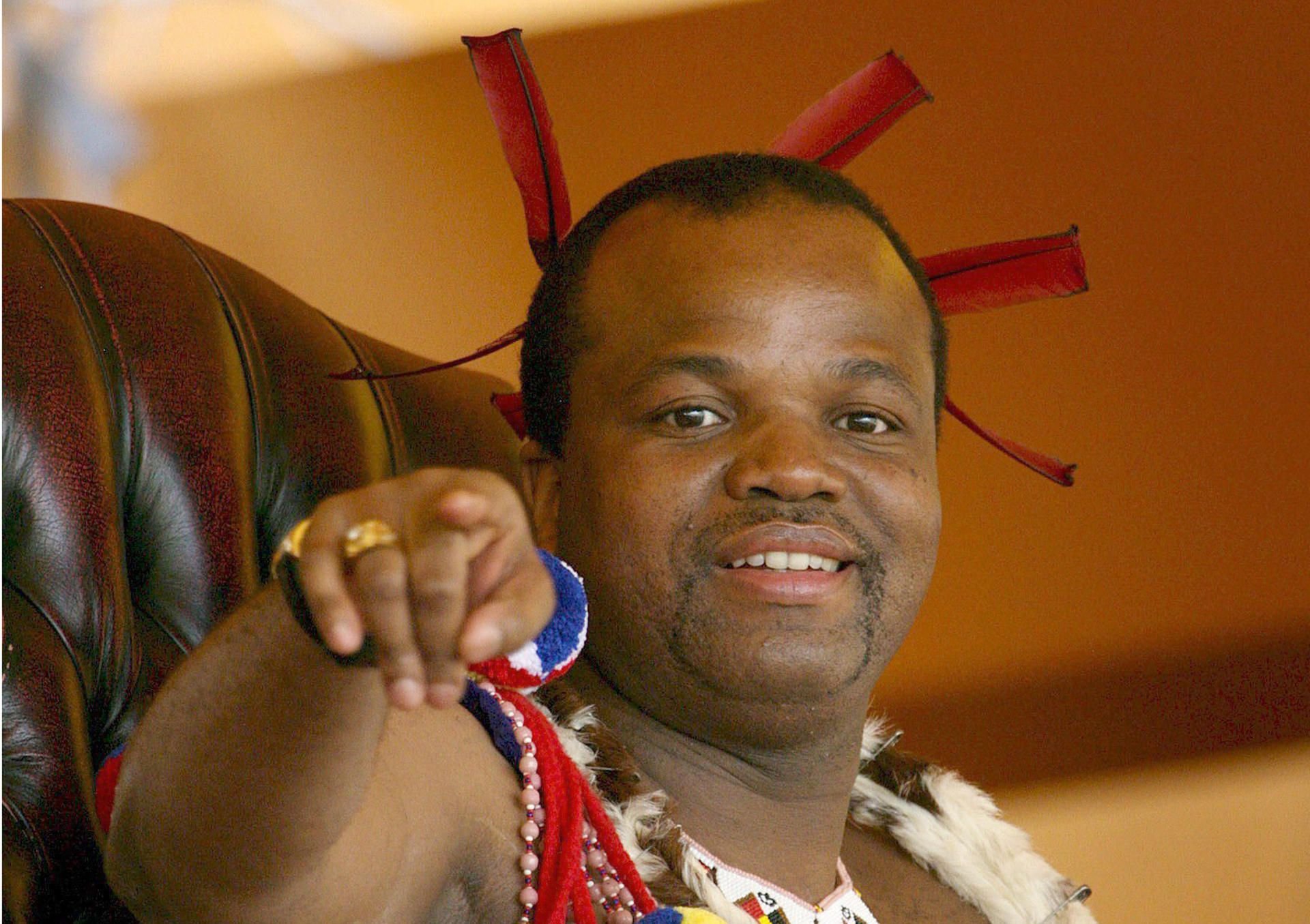 König Mswati III. von Swasiland