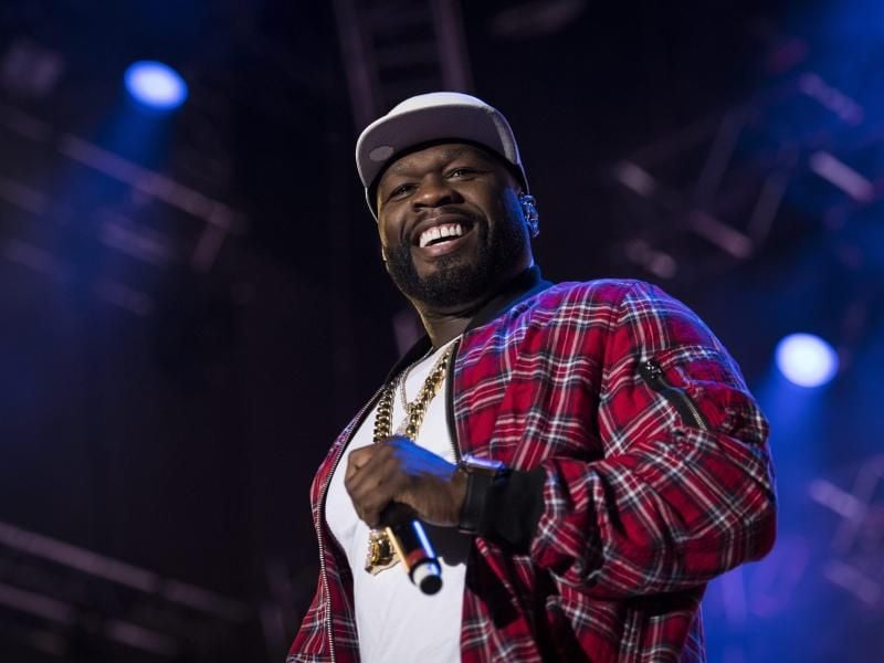 Curtis James Jackson III, besser bekannt als 50 Cent, wird in Saudi Arabien auftreten. Foto: Gian Ehrenzeller/KEYSTONE
