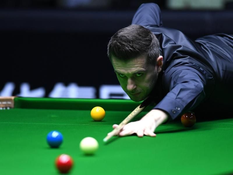 Titelverteidiger und zugleich Topfavorit bei der Snooker-WM in Sheffield: Mark Selby. Foto: Zhang Chenlin