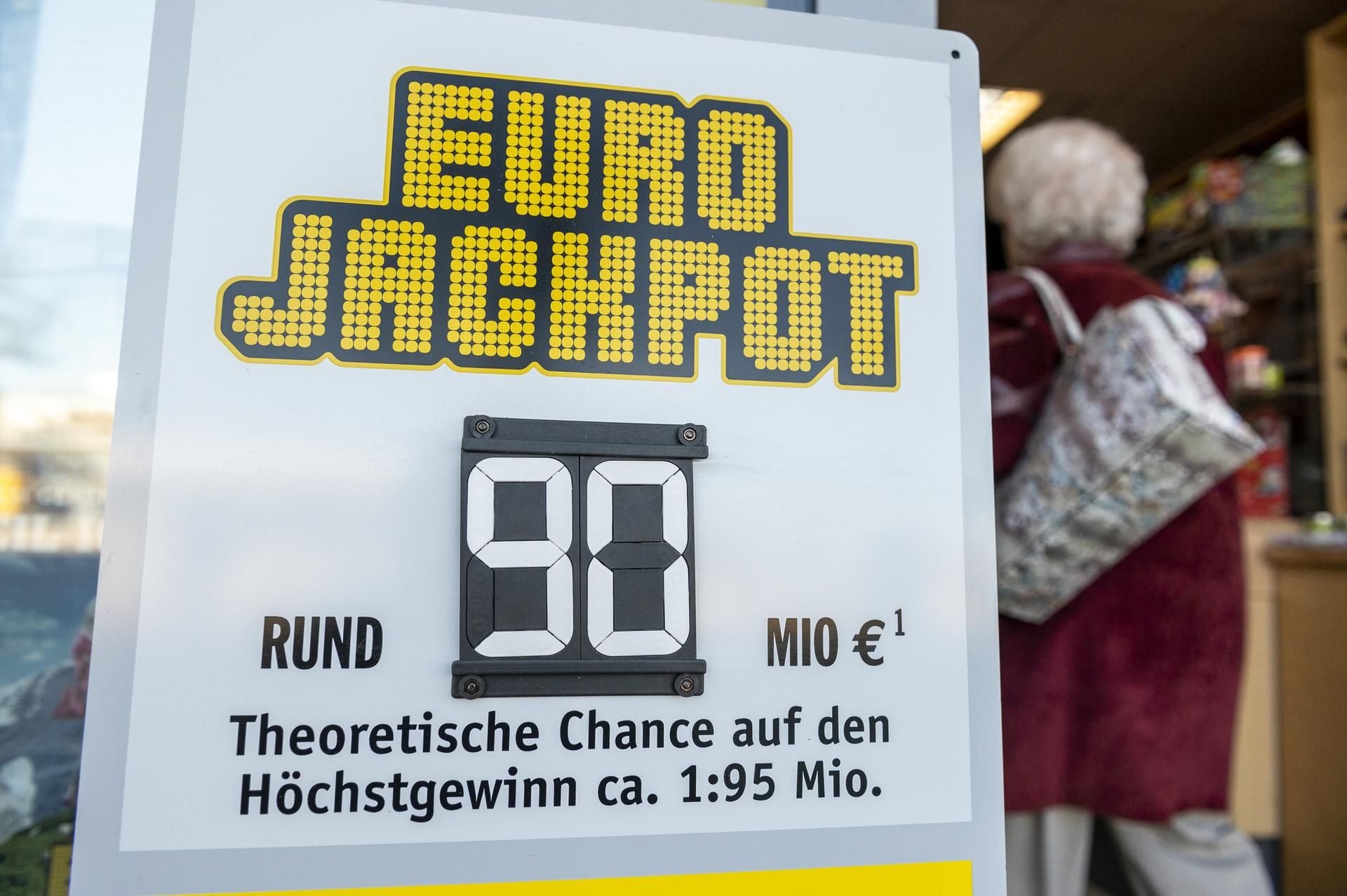 90 Millionen Euro waren im Jackpot.