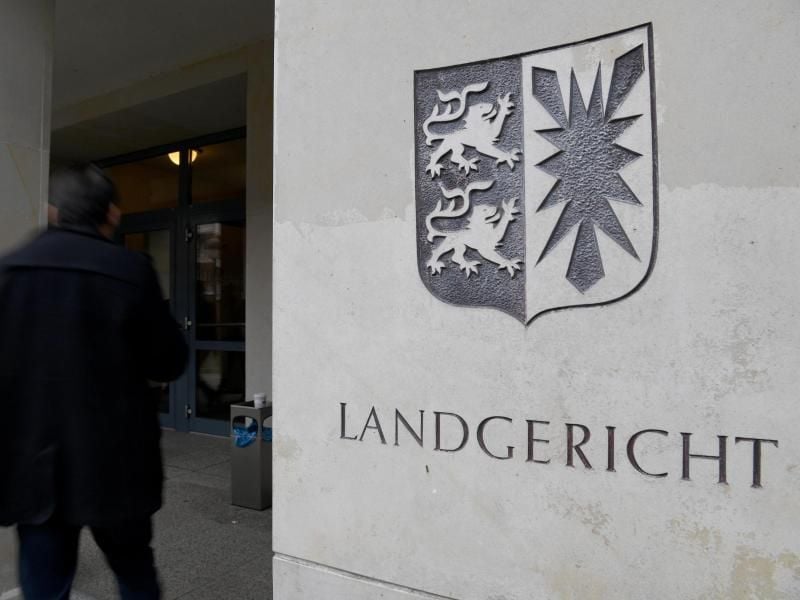 Das Landgericht in Kiel. Foto: Carsten Rehder/Archiv