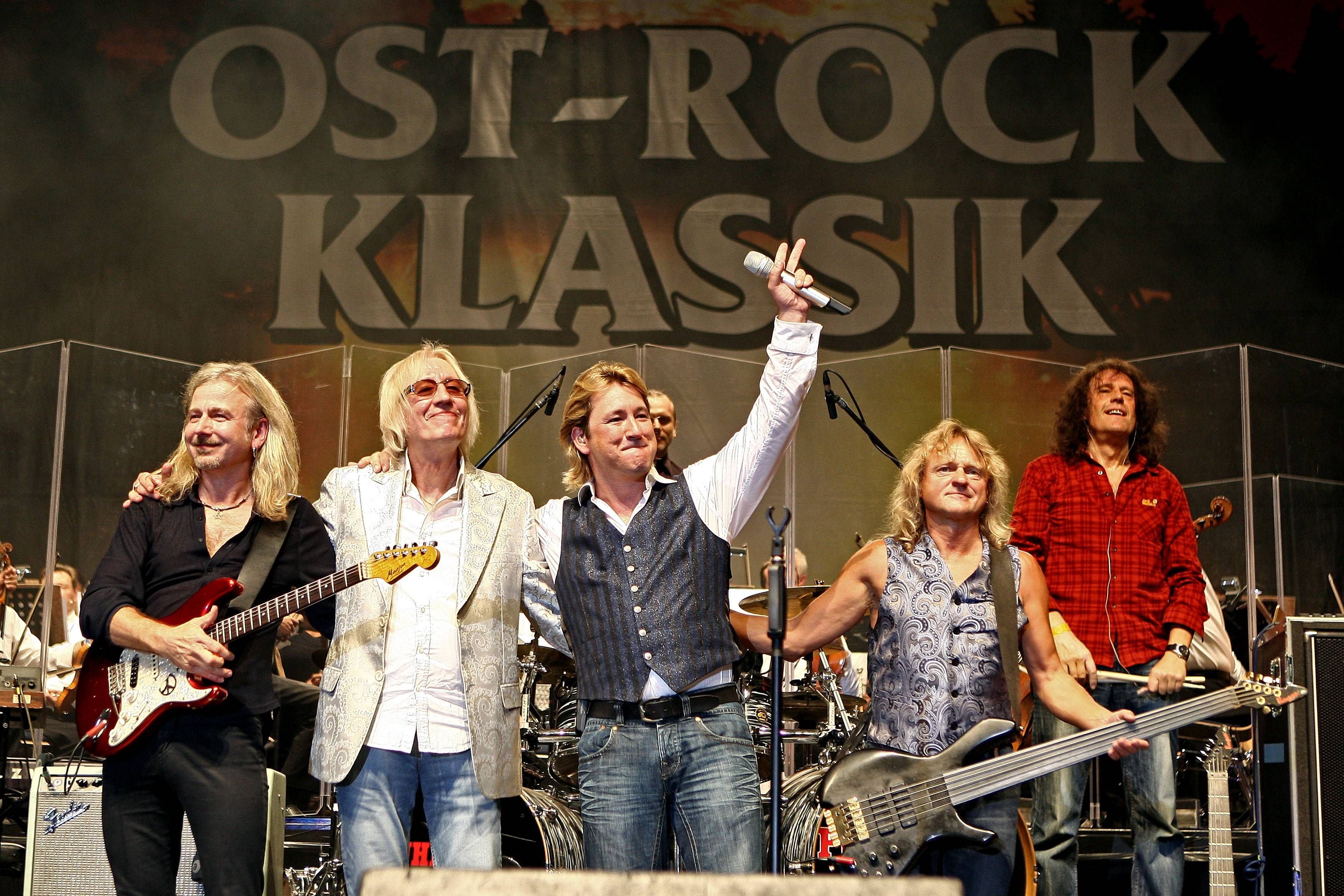 Karat-Besetzung 2009: Bernd Römer, Claudius Dreilich, Christian Liebig, Michael Schwandt, Ulrich Ed Swillms und Martin Becker.