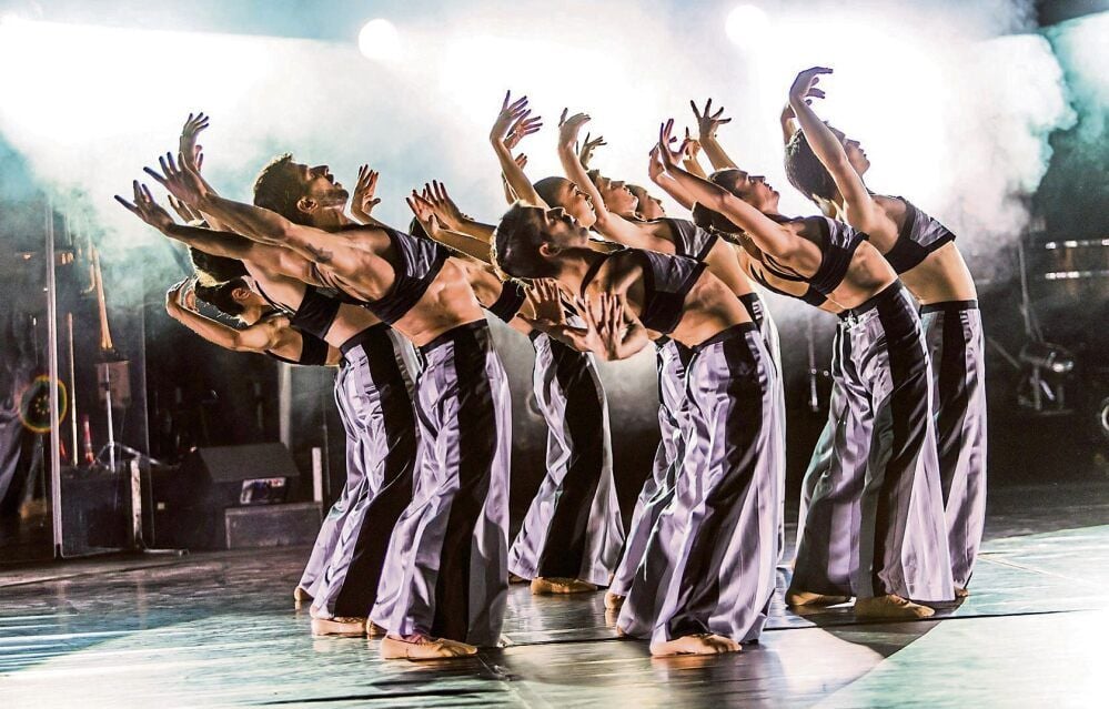 Szene aus „Art*House“, der jüngsten Produktion der Ballettkompanie Rossa am Opernhaus Halle.