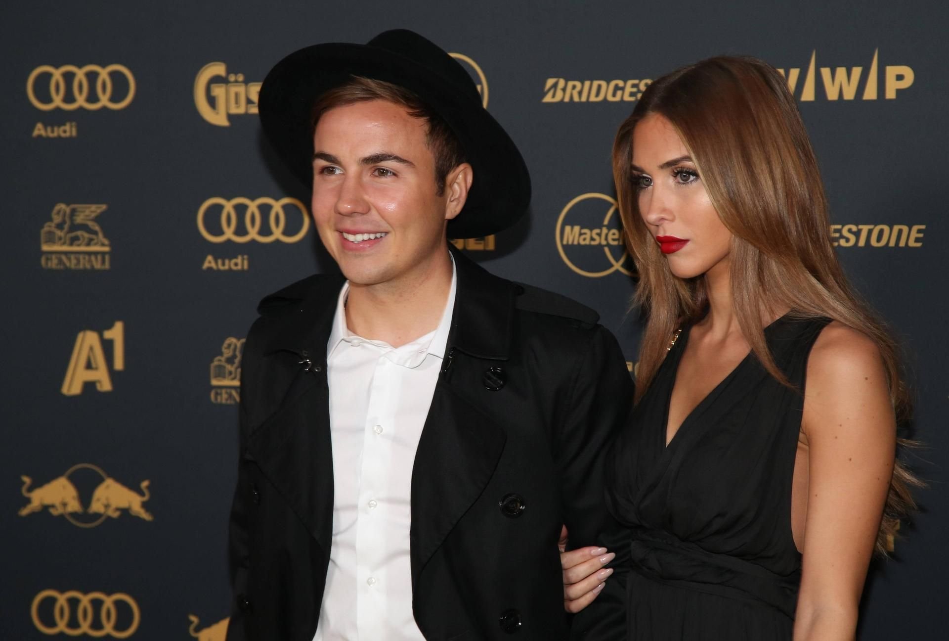 Mario Götze und Ann-Kathrin Brömmel.