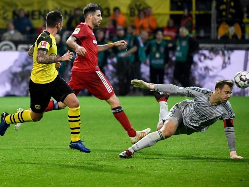 Im „deutschen Clasico” tritt der FC Bayern als Jäger von Borussia Dortmund an. Foto: Ina Fassbender