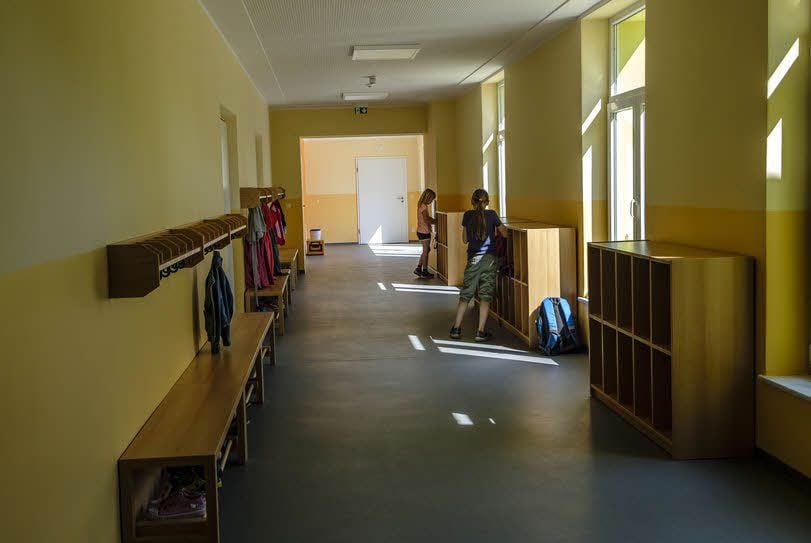 In Möhlau haben im sanierten Teil des Hauses die Hortkinder schon Besitz von ihrem neuen Domizil ergriffen.