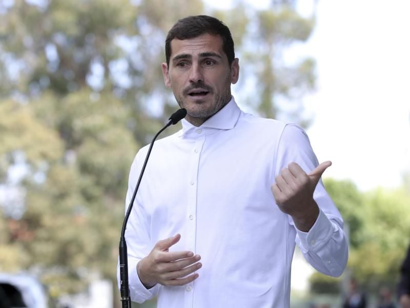 Iker Casillas spricht über seinen Herzinfarkt. Foto: Luis Vieira/AP/dpa