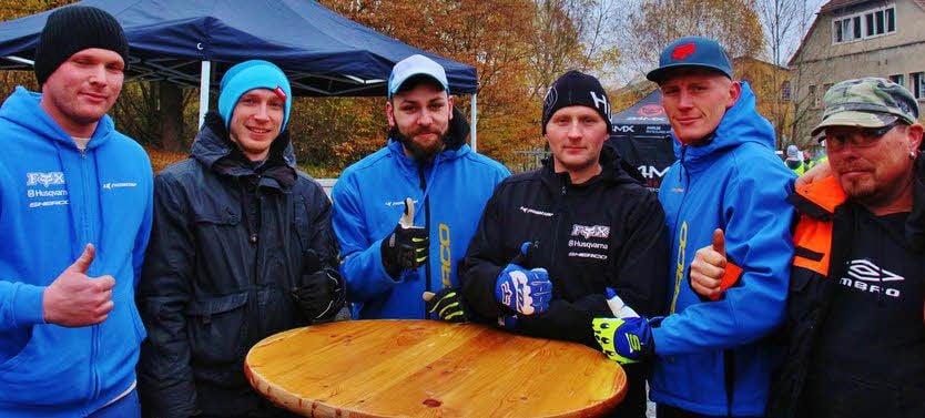 Benjamin Böhme und Lars Krzebek aus Gerbstedt sind in der Teamwertung Zweite geworden.