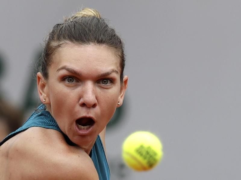 Simona Halep hat ihr Auftaktmatch bei den French Open gewonnen. Foto: Alessandra Tarantino/AP