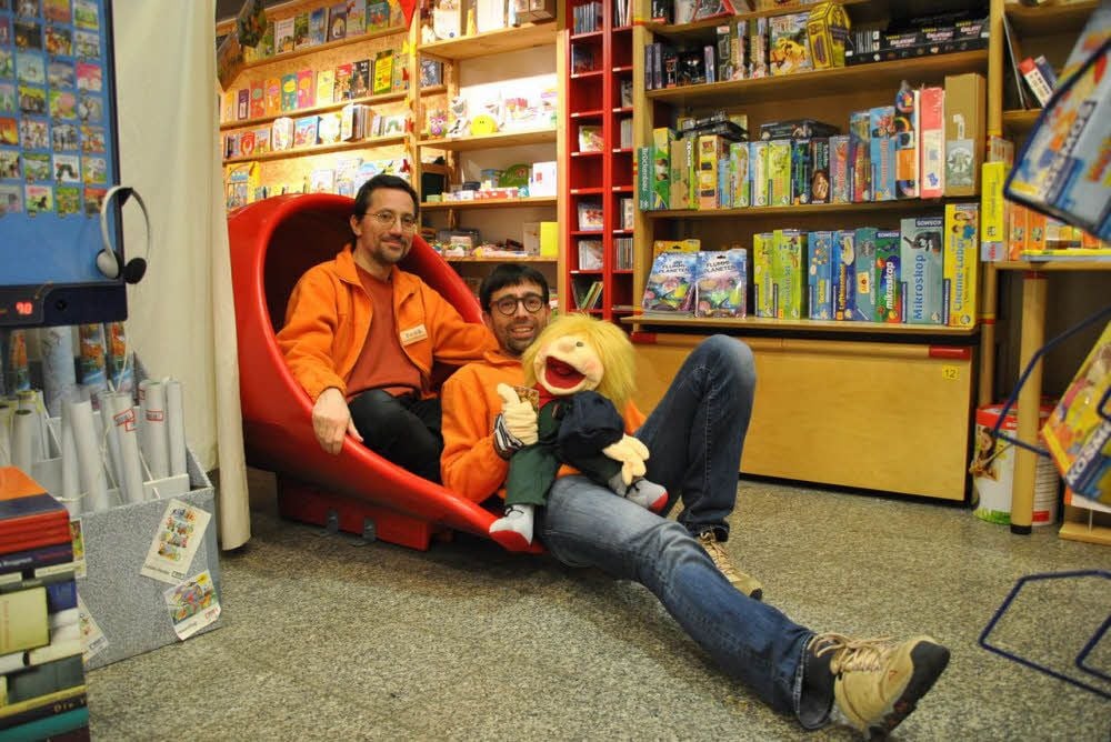 Henning Bachmann (l.) und Tobias Naumann im Tobs