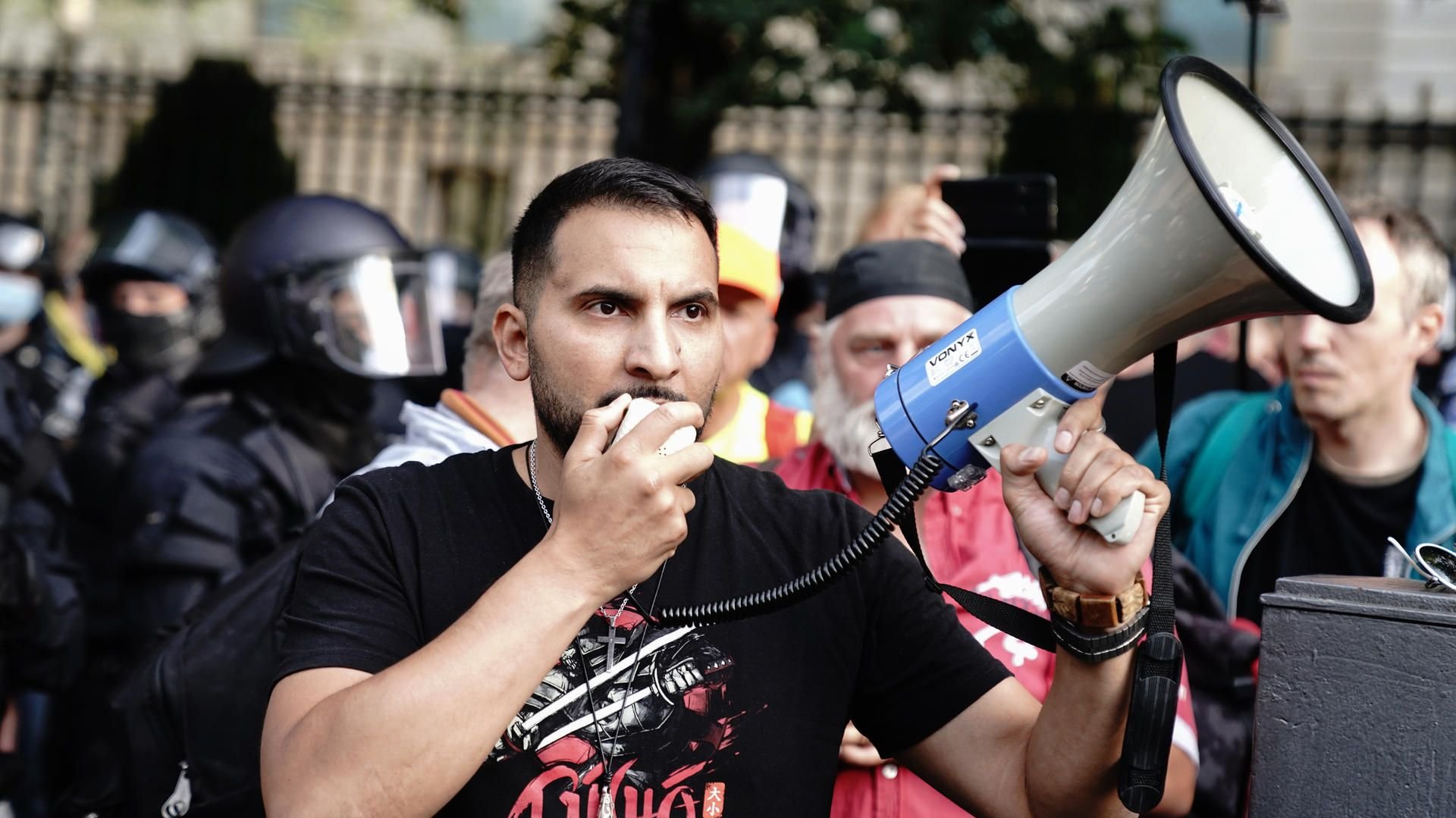 Attila Hildmann meldete sich aus seinem Unterschlupf via Telegram.&nbsp;