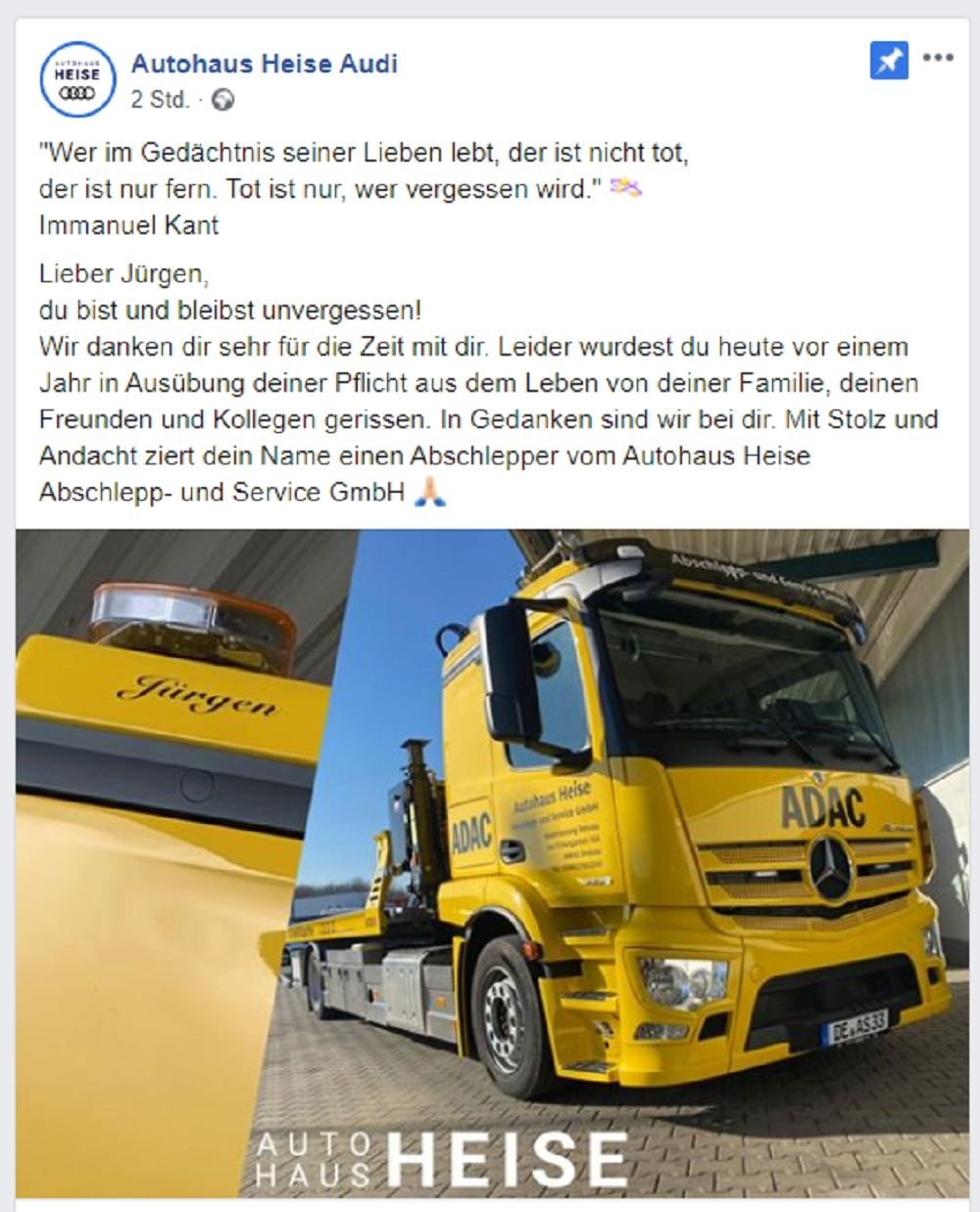 Kollegen erinnern emotional an Jürgen Knoche