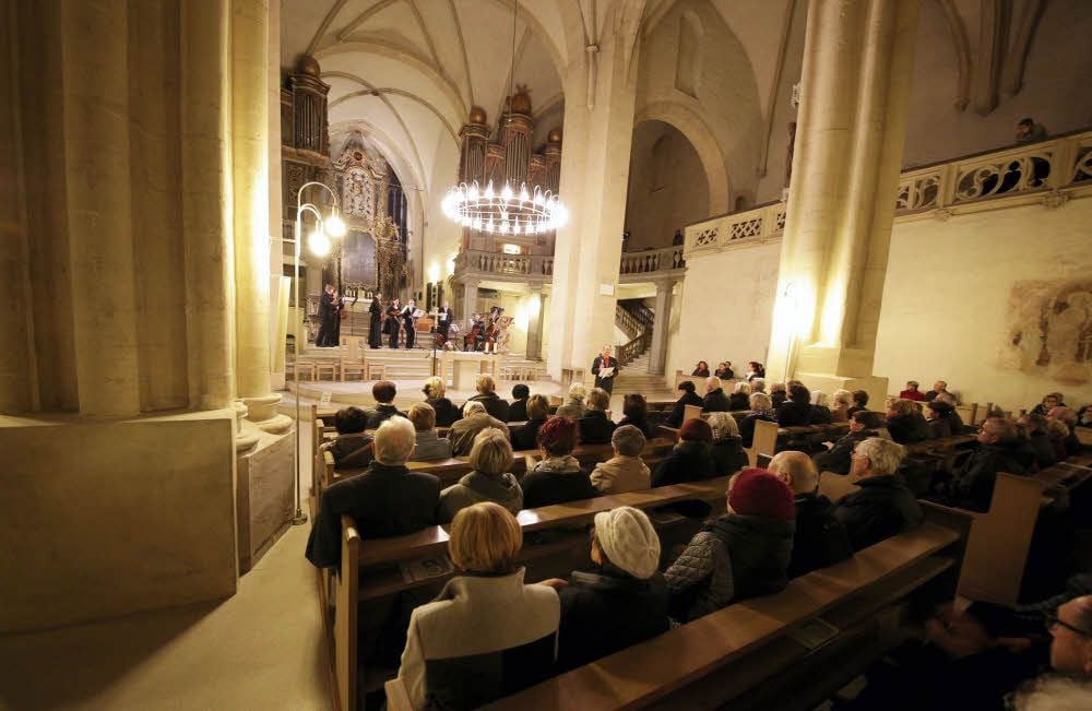 Das traditionelle Silvesterkonzert im Zeitzer Dom St. Peter und Paul ist wegen der Pandemie abgesagt.