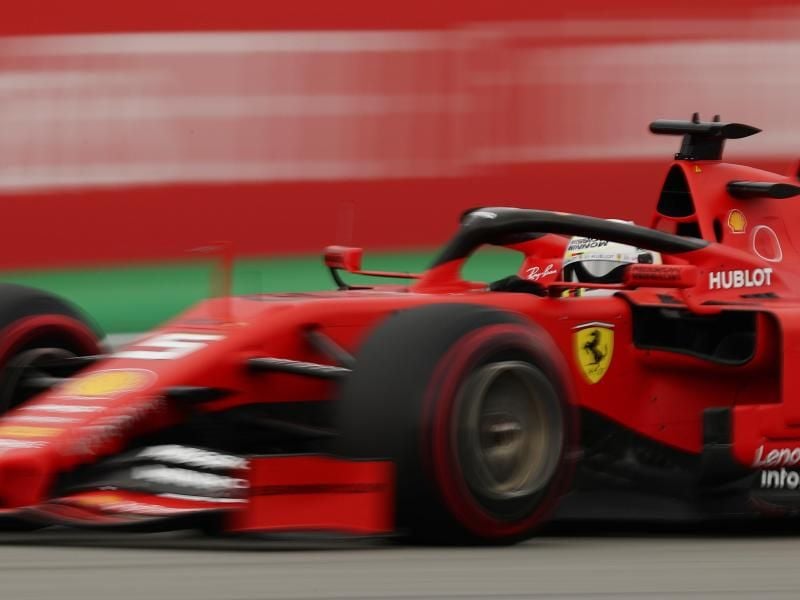 Sebastian Vettel will in Kanada um den Sieg mitfahren. Foto: Manu Fernandez/AP