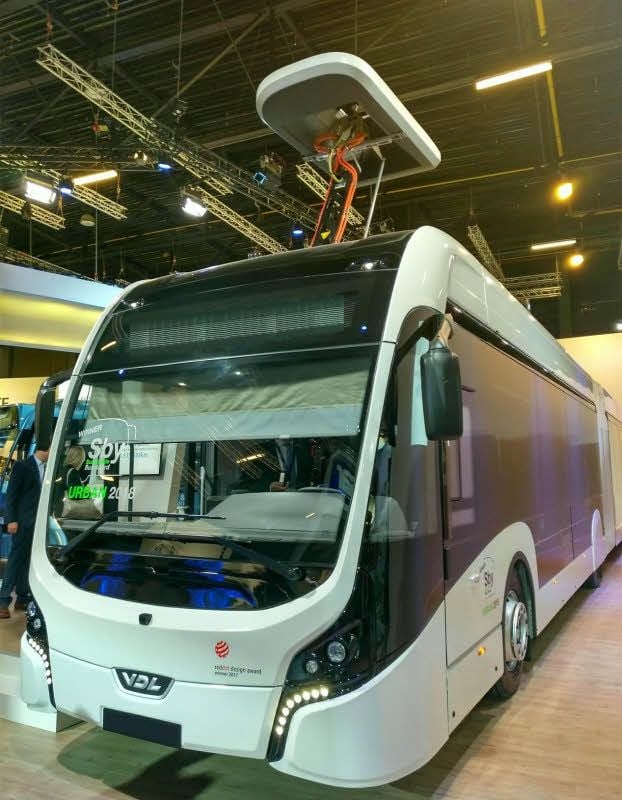 Solche oder ähnliche Busse könnten ab 2019 in der Stadt fahren.