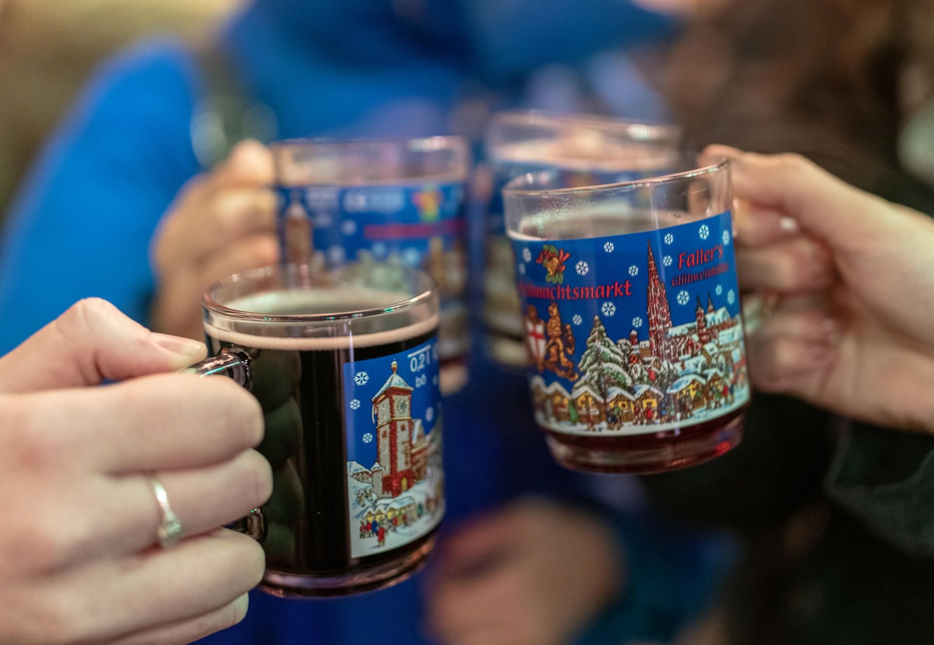Hochwertiger Glühwein wird immer beliebter.