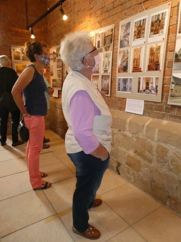 105 Bildpaare mit historischen und aktuellen Ansichten sind im Kemberger Stadtturm ausgestellt. Die Eröffnung stieß auf großes Interesse.