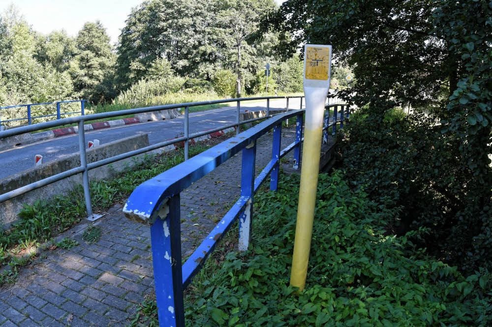 Die Brücke in Brambach muss erneuert werden.
