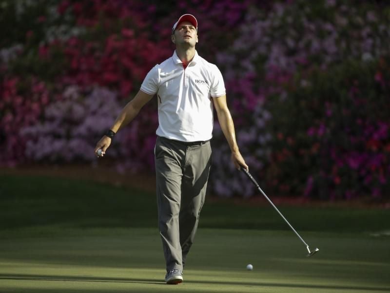 Martin Kaymer ärgert sich nach einem verpassten Birdie am 13. Loch. Foto: Chris Carlson/AP