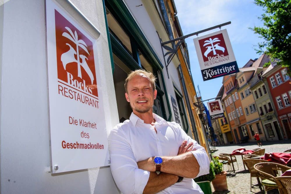 Der gelernte Koch Matthias Schrödl stammt aus Brandenburg und zog mit seiner Frau 2018 in deren Heimat.