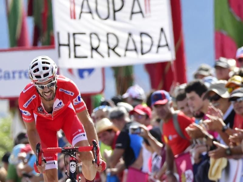 Hat die 6. Etappe der Vuelta gewonnen: Jesus Herrada vom Team Cofidis. Foto (Archiv): Yuzuru Sunada/BELGA Foto: Yuzuru Sunada