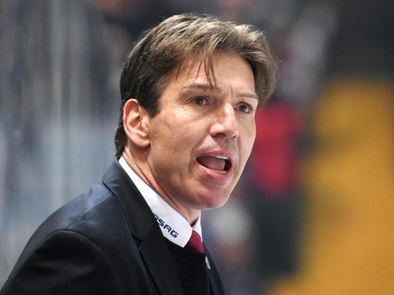 Uwe Krupp, Trainer der Eisbären Berlin. Foto: Tobias Hase
