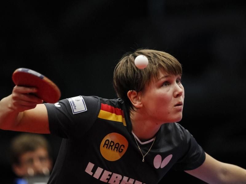 Sicherte den deutschen Tischtennis-Damen den Finaleinzug in Minsk: Nina Mittelham. Foto: Abel F. Ros