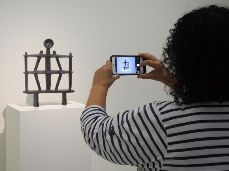 Alberto Giacometti, Mann (Apollo), 1929. Foto: Johannes Schmitt-Tegge