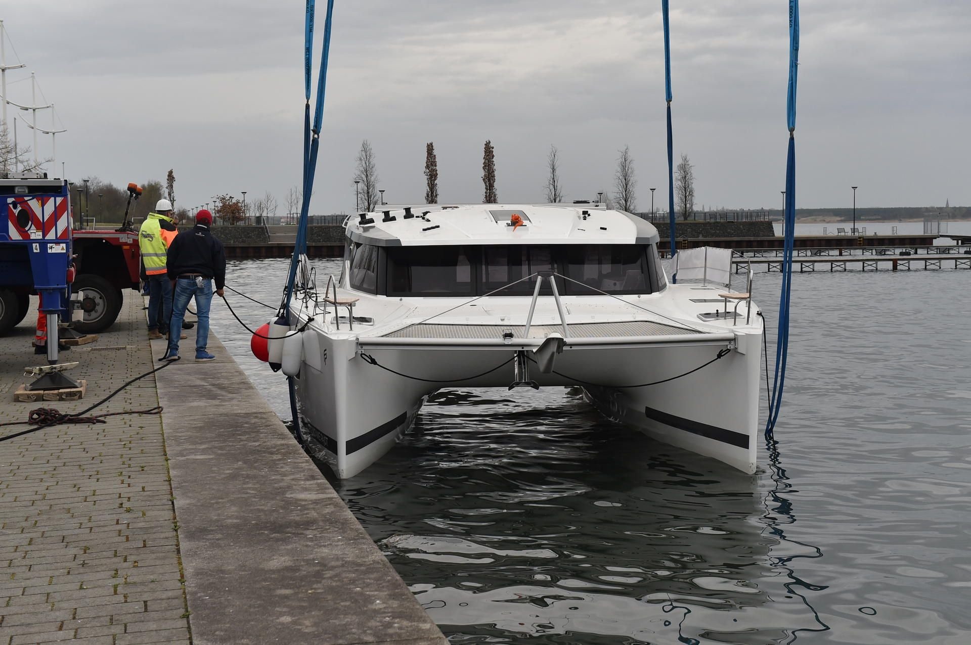 Das neue Boot auf der Goitzsche soll Lucia heißen.