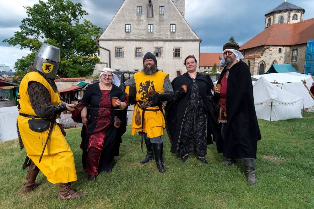 Die Ritter sind beim Burgfest in Querfurt vielleicht bald Geschichte.