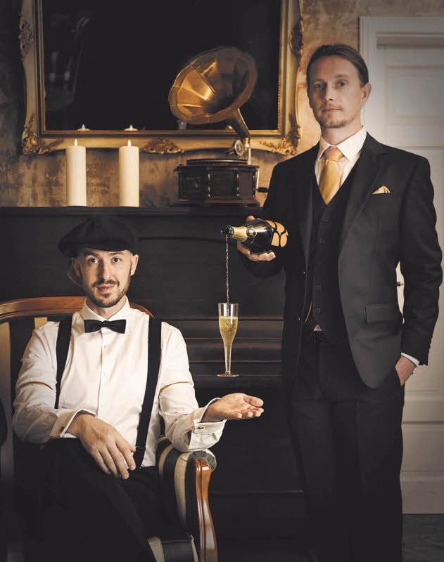 René Chevalier und Semjon Sidanov René Chevalier und Semjon Sidanov