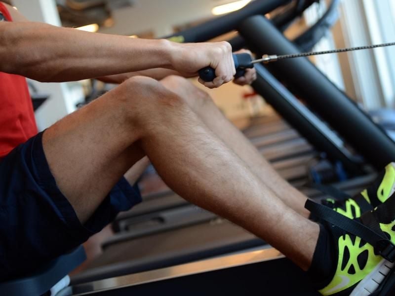 Unsere Muskulatur ist das größte Stoffwechselorgan. Dieses Potenzial lässt sich am besten mit regelmäßigem Krafttraining nutzen. Fo. Foto: Britta Pedersen/dpa-Zentralbild/dpa
