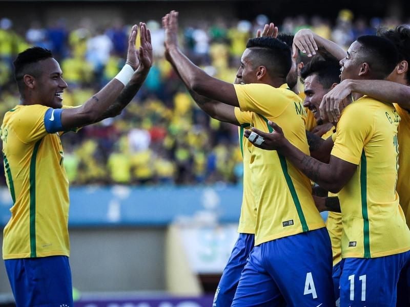Brasilien will im eigenen Land die Goldmedaille. Foto: Fernando Bizerra Jr.
