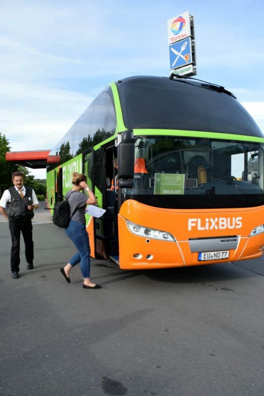 In Sangerhausen gibt es wieder eine Flixbus -Haltestelle.