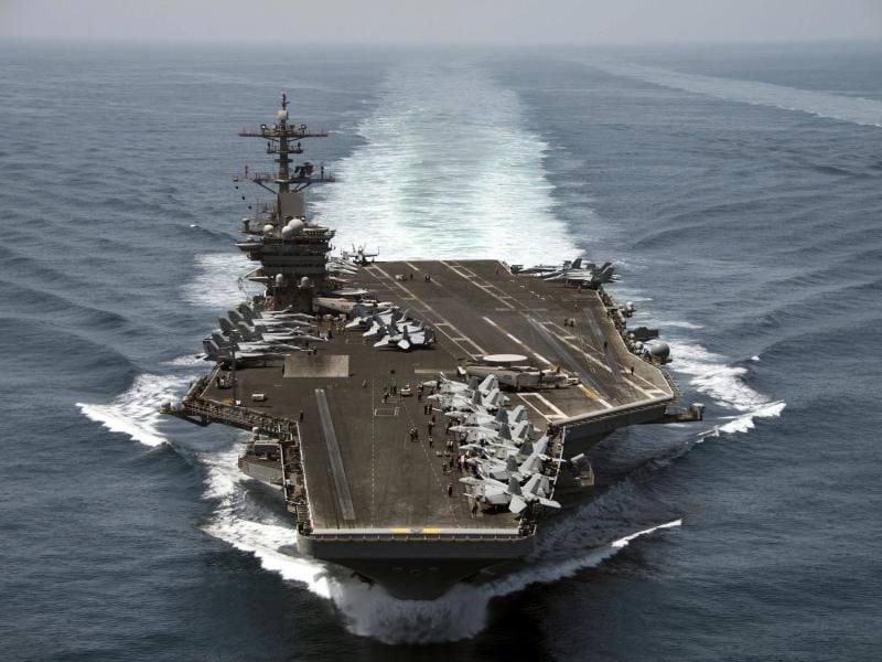 Fast alle der mehr als 4000 Besatzungsmitglieder der „USS Theodore Roosevelt” wurden mittlerweile getestet. Foto: Mc3 Anthony N. Hilkowski / Hando/US NAVY/dpa