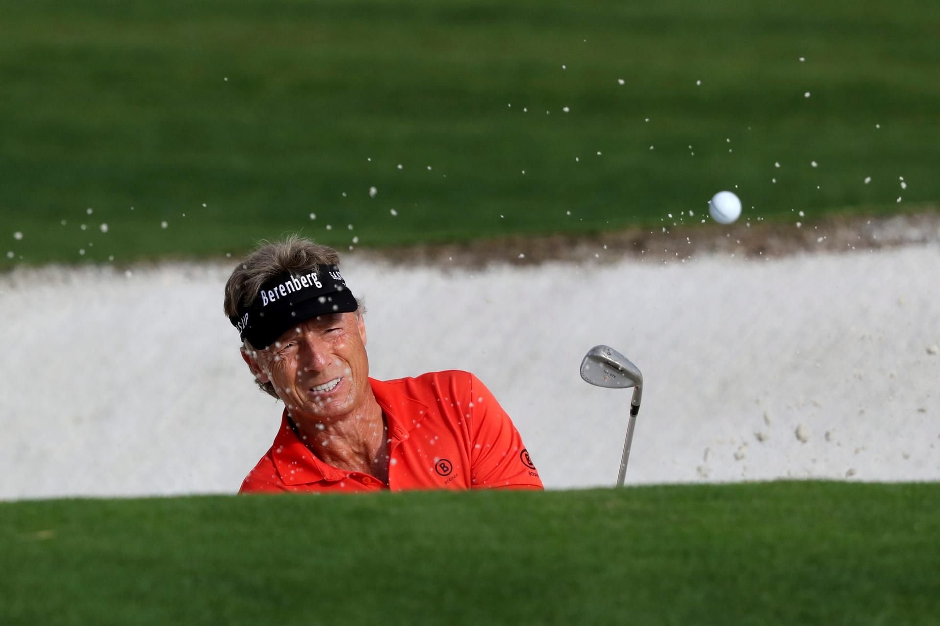 Bernhard Langer mischt mit seinen 63 Jahren in er Golf-Weltelite oben mit.