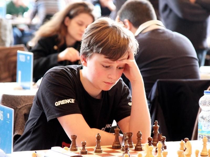 Vincent Keymer hat als Fünfjähriger mit dem Schachspiel begonnen. Foto: Georgios Souleidis