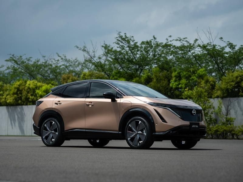 Elektrischer Gleiter: Nissan will das SUV Ariya mit einer Reichweite von bis zu 500 Kilometern in etwa einem Jahr auf den Markt bringen. Foto: Nissan/dpa-tmn