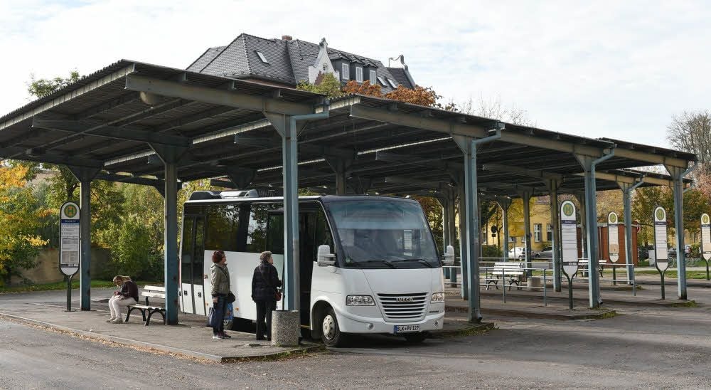 Naumburger City-Bus-Stopp