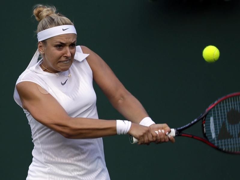 Sabine Lisicki hat sich nicht für Wimbledon qualifiziert. Foto: Alastair Grant/AP