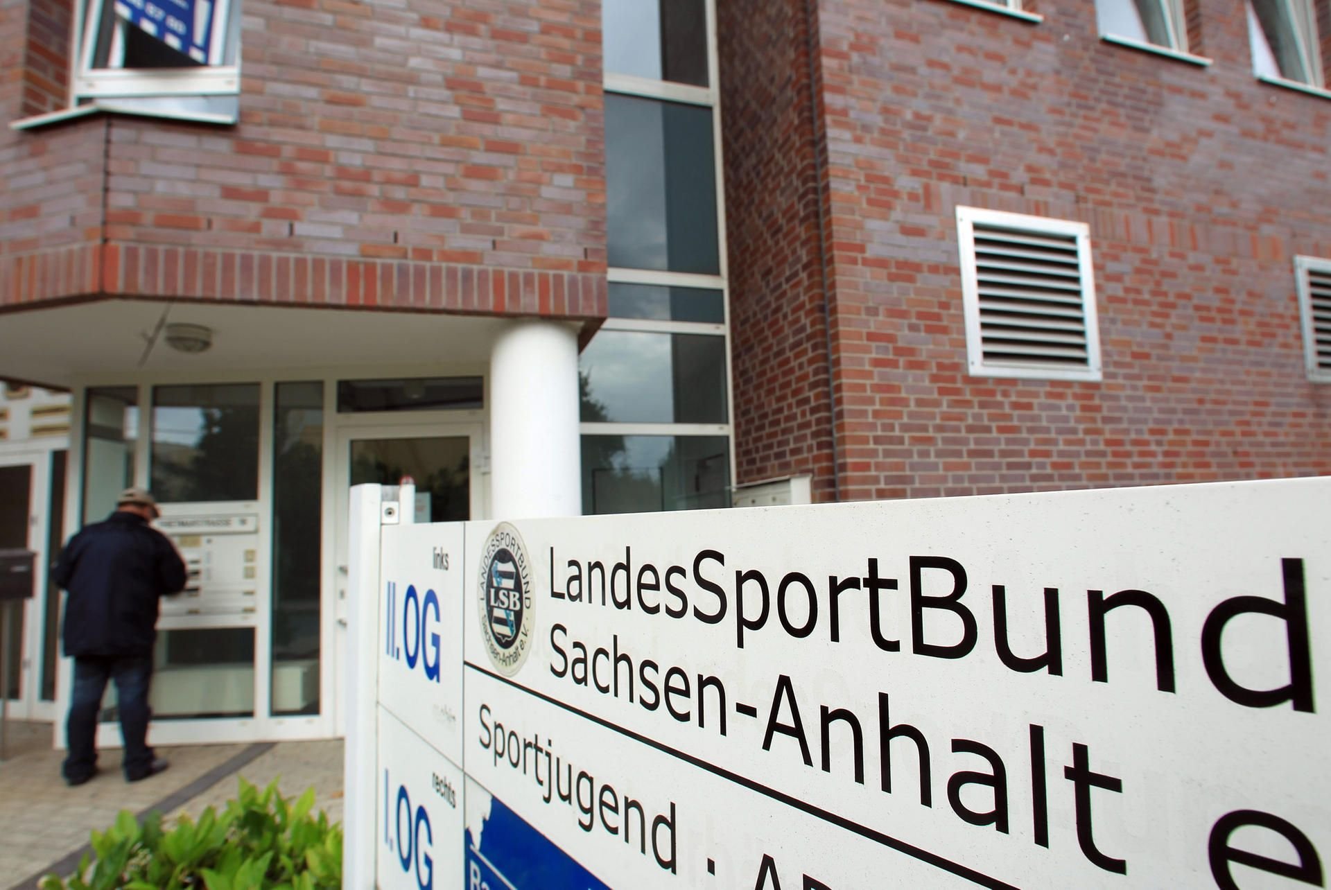Die Geschäftsstelle des Landessportbundes Sachsen-Anhalt (LSB) in Magdeburg.